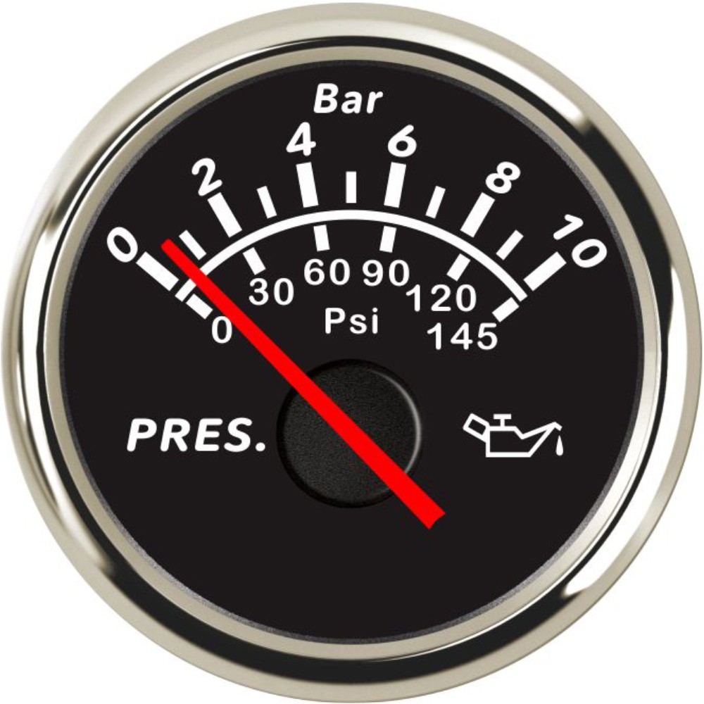 ELING ECCW Oil Pressure Gauge